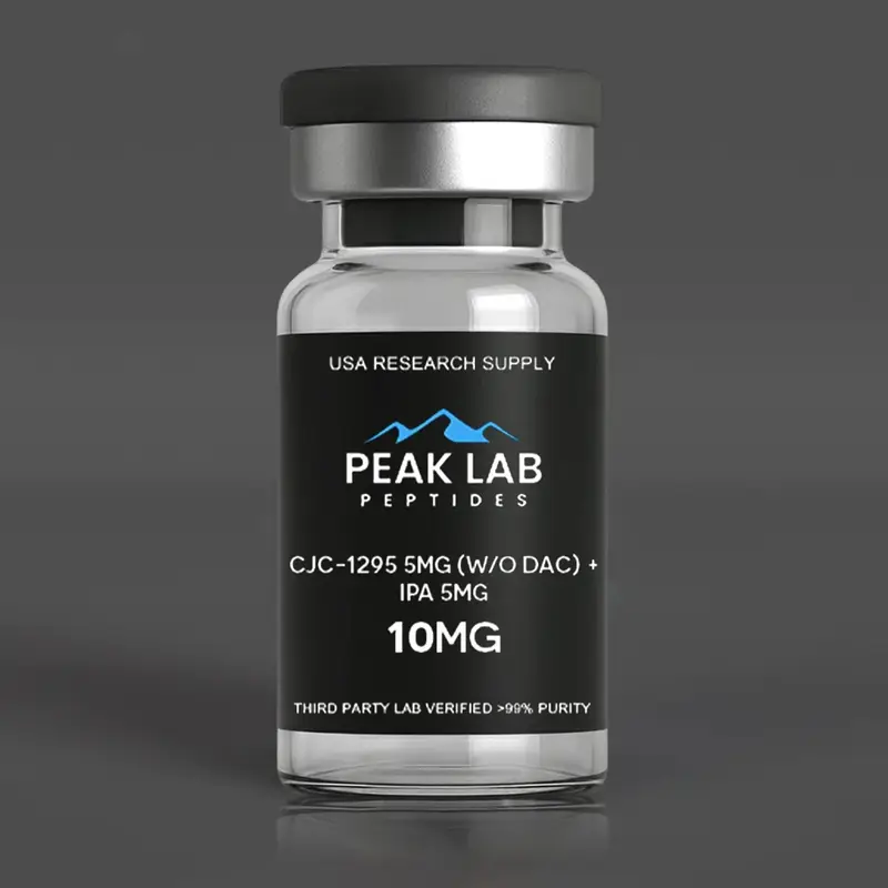 CJC-1295 No DAC + Ipamorelin – 5mg + 5mg (10mg total)